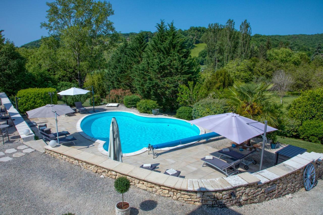 Domaine Des Pierres Blanches - Gite La Salamandre Villa Carlux ภายนอก รูปภาพ